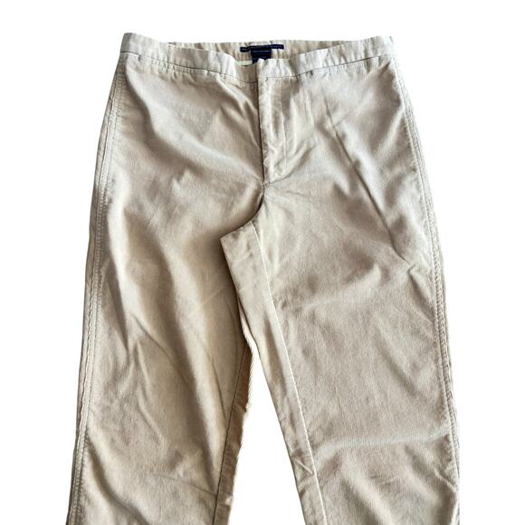 RALPH LAUREN SPORT CORDUROY TAN STRAIGHT LEG PANTS JEANS SIZE 6 - Picture 2 of 8